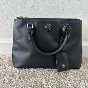 Tory Burch Saffiano Leather Top Handle Bag